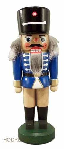 Nussknacker soldat blau 20cm - soldat,