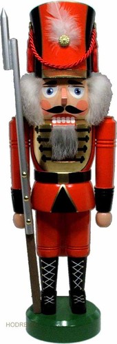 Nussknacker soldat rot 42cm - nussknacker,