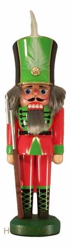 Nussknacker soldat rot 26cm - soldat,