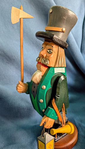 Nachtwächter holzfigur mit - nachtwächter,