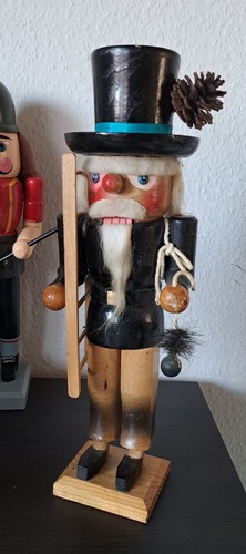 Alter großer holz nussknacker - alter,